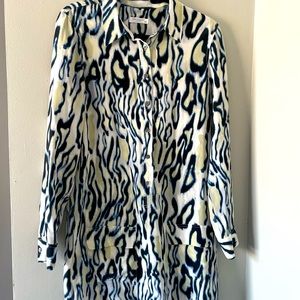 Equipment Femme - Mid length button down dress